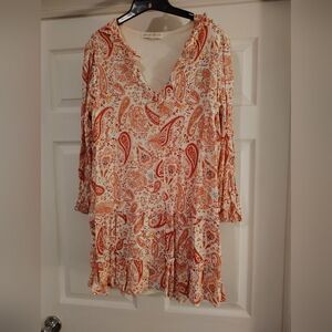 Paisley Print Women's Top